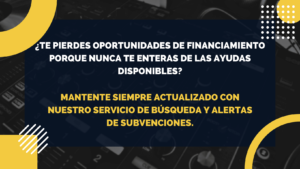 ALERTA Y BUSQUEDA DE SUBVENCIONES