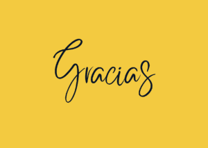 Tarjeta Gracias por tu Compra Emprendedor Minimalista Blanco Gracias